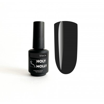 Гель-лак Holy Molly black, 11 мл Гель-лак Holy Molly black, 11 мл