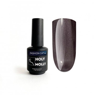 Гель-лак Holy Molly Fashion Cat 4, 11 мл Гель-лак Holy Molly Fashion Cat 4, 11 мл