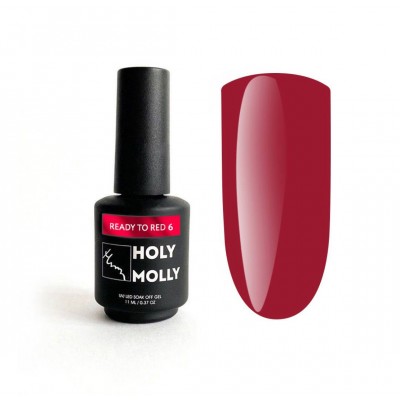 Гель-лак Holy Molly Ready to Red 6, 11 мл Гель-лак Holy Molly Ready to Red 6, 11 мл