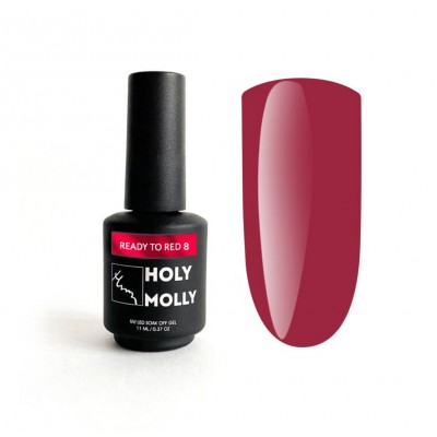 Гель-лак Holy Molly Ready to Red 8, 11 мл Гель-лак Holy Molly Ready to Red 8, 11 мл