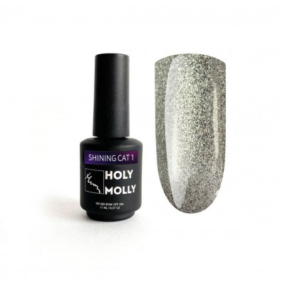 Гель-лак Holy Molly Shining Cat 1, 11 мл Гель-лак Holy Molly Shining Cat 1, 11 мл