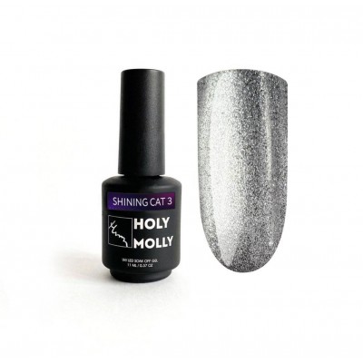 Гель-лак Holy Molly Shining Cat 3, 11 мл Гель-лак Holy Molly Shining Cat 3, 11 мл