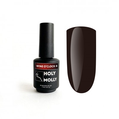 Гель-лак Holy Molly Wine O'Clock 8, 11 мл Гель-лак Holy Molly Wine O'Clock 8, 11 мл