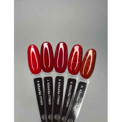 Гель-лак Chilli Pepper 7, 8 мл, Moonnails Гель-лак Chilli Pepper 7, 8 мл, Moonnails