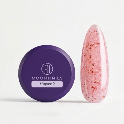 Гель Мираж 2, 15 мл, Moonnails Гель Мираж 2, 15 мл, Moonnails