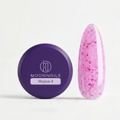 Гель Мираж 4, 15 мл, Moonnails Гель Мираж 4, 15 мл, Moonnails