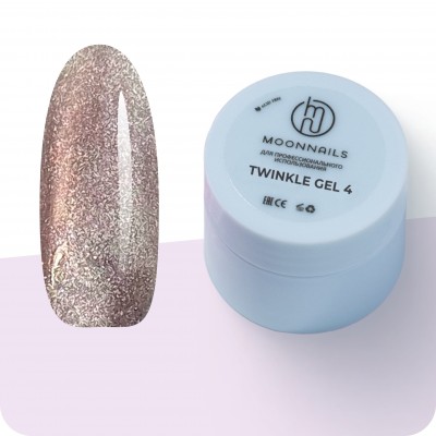 Гель Twinkle №4 15гр MOONNAILS Гель Twinkle №4 15гр MOONNAILS