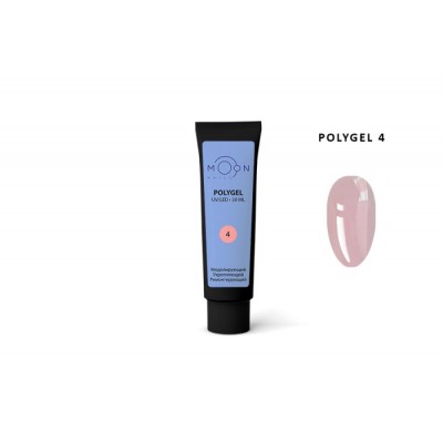 Полигель в тубе №4 MOONNAILS 30 мл Полигель в тубе №4 MOONNAILS 30 мл