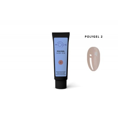 Полигель в тубе №2 MOONNAILS 30 мл Полигель в тубе №2 MOONNAILS 30 мл