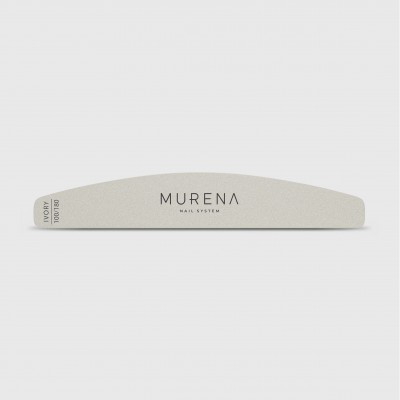 MURENA Пилка для ногтей Ivory 100/180 MURENA Пилка для ногтей Ivory 100/180