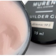 Murenа Builder Gel SHIMMER 3, 15 мл