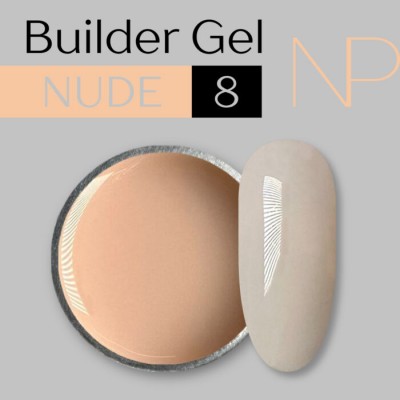 Builder Gel Nude 8, 15 мл Nartist Builder Gel Nude 8, 15 мл Nartist