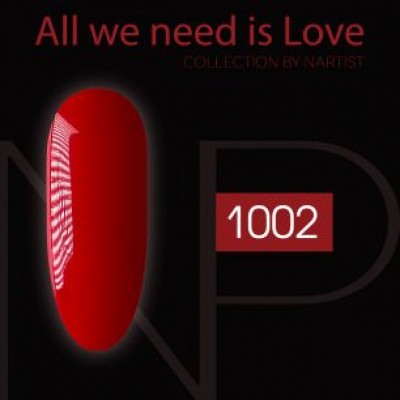 Nartist 1002 All we need is love 10ml Nartist 1002 All we need is love 10ml