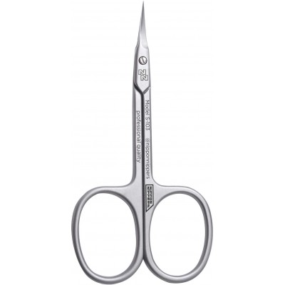 Ножницы для кутикулы Nippon Nippers, S-103, длина 90 мм, матовые Ножницы для кутикулы Nippon Nippers, S-103, длина 90 мм, матовые