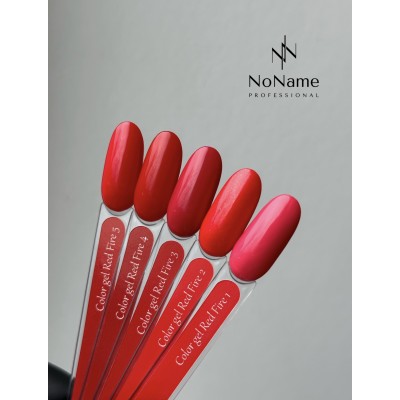 Гель-лак No Name, Red Fire 1, 8 мл Гель-лак No Name, Red Fire 1, 8 мл