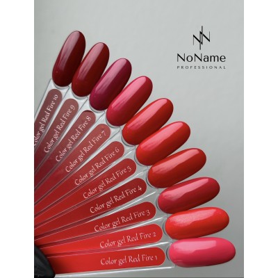 Гель-лак No Name, Red Fire 9, 8 мл Гель-лак No Name, Red Fire 9, 8 мл