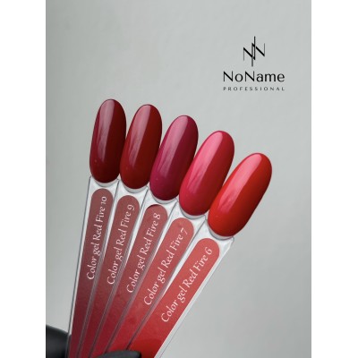 Гель-лак No Name, Red Fire 9, 8 мл Гель-лак No Name, Red Fire 9, 8 мл