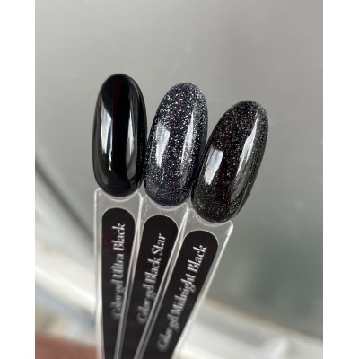 Гель-лак No Name, Midnight Black 8 мл Гель-лак No Name, Midnight Black 8 мл