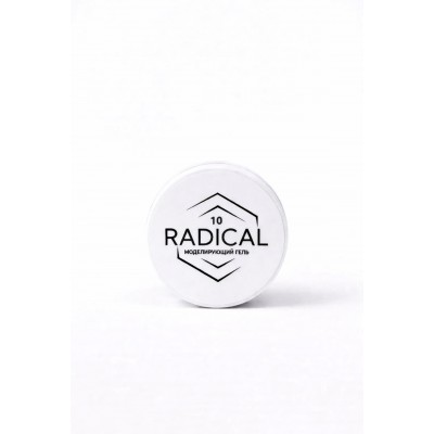 Моделирующий гель Radical №10, 15 мл Моделирующий гель Radical №10, 15 мл