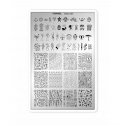 Пластина для стемпинга Sunnail, Ethno 001