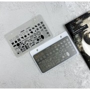 Пластина для стемпинга Sunnail, Amsterdam, 6*12