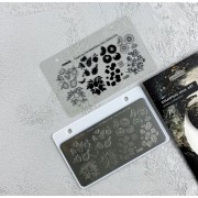 Пластина для стемпинга Sunnail, Самый сок 3, 6*12