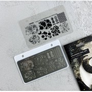 Пластина для стемпинга Sunnail, Самый сок 1, 6*12