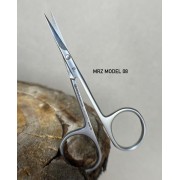 Ножницы MRZ model 08, длина 94 мм, матовое покрытие, зауженные лезвия