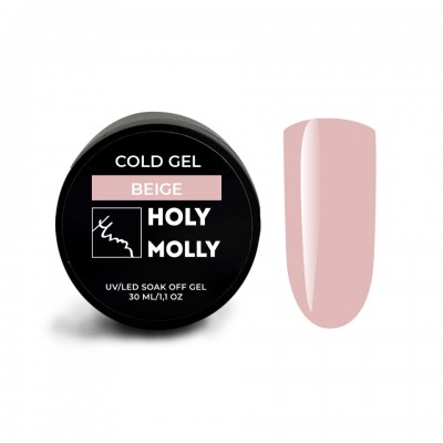 Holy Molly Сold gel BEIGE, 30 мл. Holy Molly Сold gel BEIGE, 30 мл.