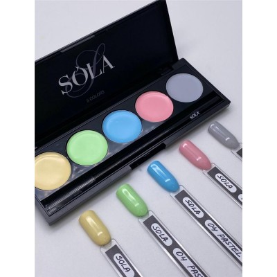Гель-лак Palette 04 (Pastel) SOLAlove, 25мл Гель-лак Palette 04 (Pastel) SOLAlove, 25мл