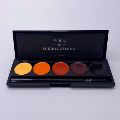 Гель-лак Palette 18 (Gradient Sunset) SOLAlove & Sukhova Alena, 25мл Гель-лак Palette 18 (Gradient Sunset) SOLAlove & Sukhova Alena, 25мл