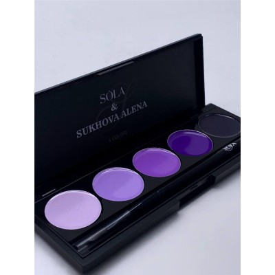 Гель-лак Palette 19 (Gradient Ametist) SOLAlove & Sukhova Alena, 25мл Гель-лак Palette 19 (Gradient Ametist) SOLAlove & Sukhova Alena, 25мл
