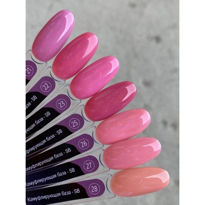 Камуфлирующая база SB-25 TopShopNails, 15мл Камуфлирующая база SB-25 TopShopNails, 15мл