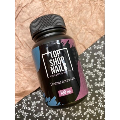 Топ без липкого слоя FOR BLACK TopShopNails, 100мл Топ без липкого слоя FOR BLACK TopShopNails, 100мл
